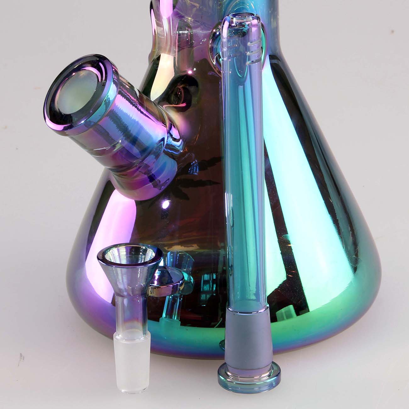 BL Purple Magic Beakerbong Ice Regenbogeneffekt