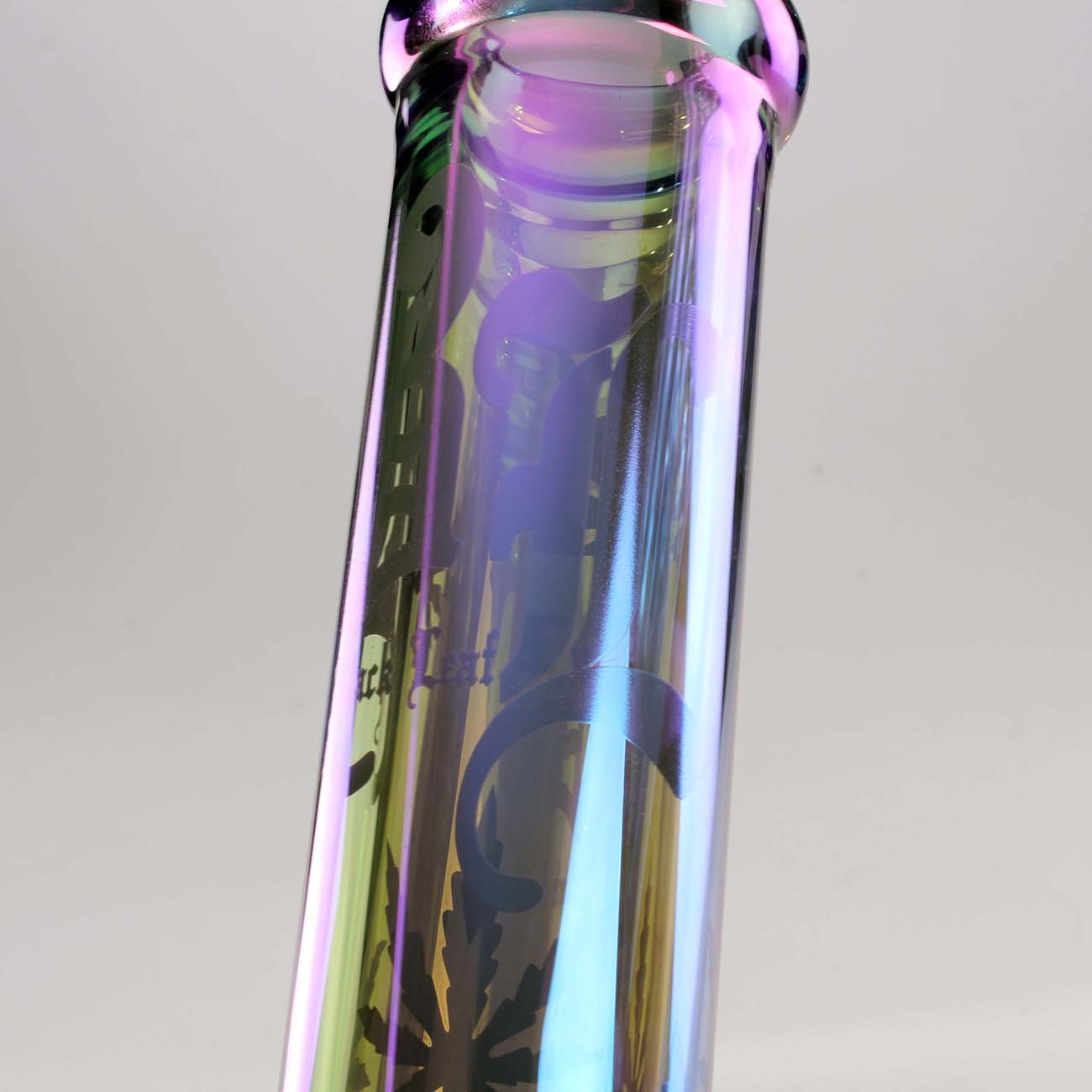 BL Purple Magic Beakerbong Ice Regenbogeneffekt