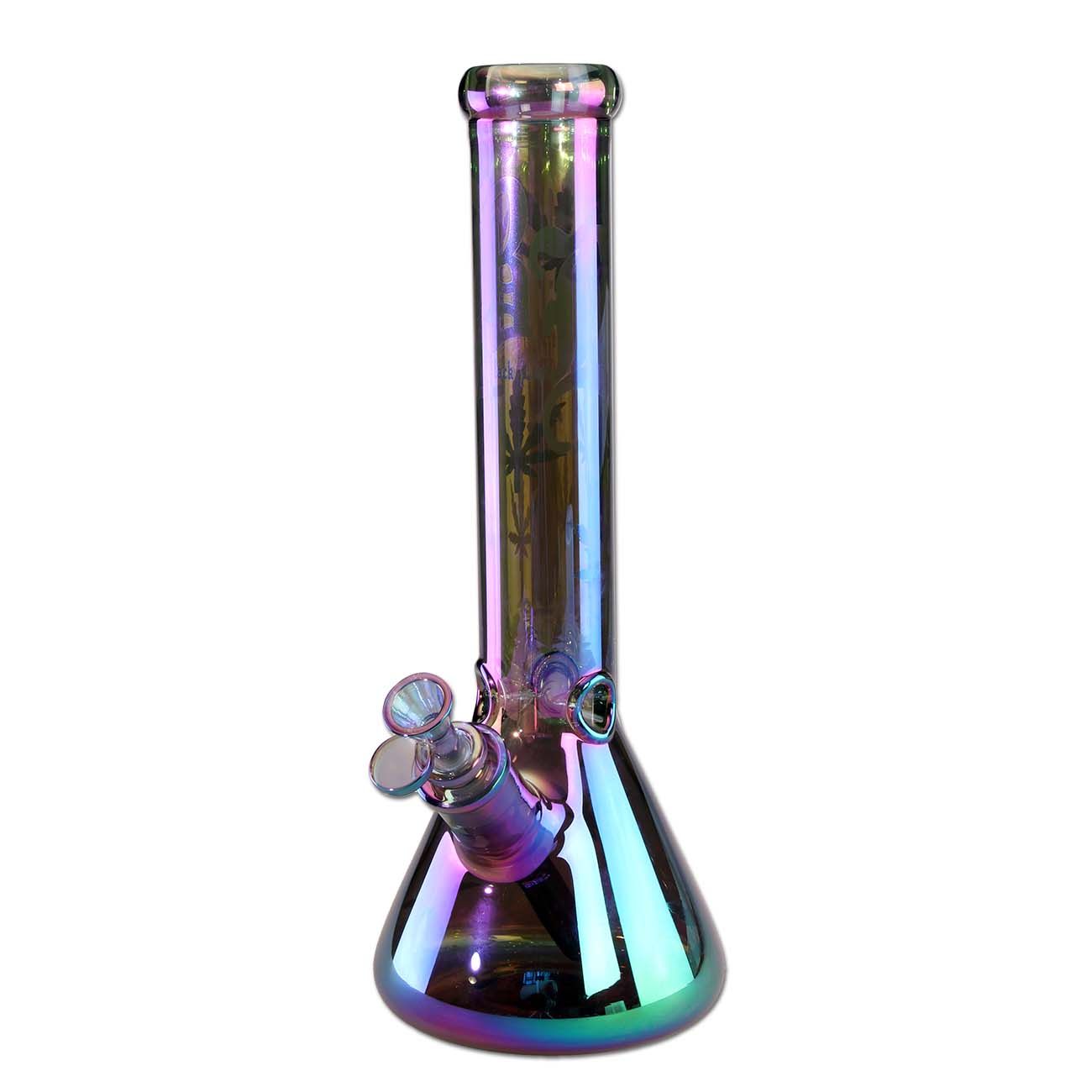 BL Purple Magic Beakerbong Ice Regenbogeneffekt