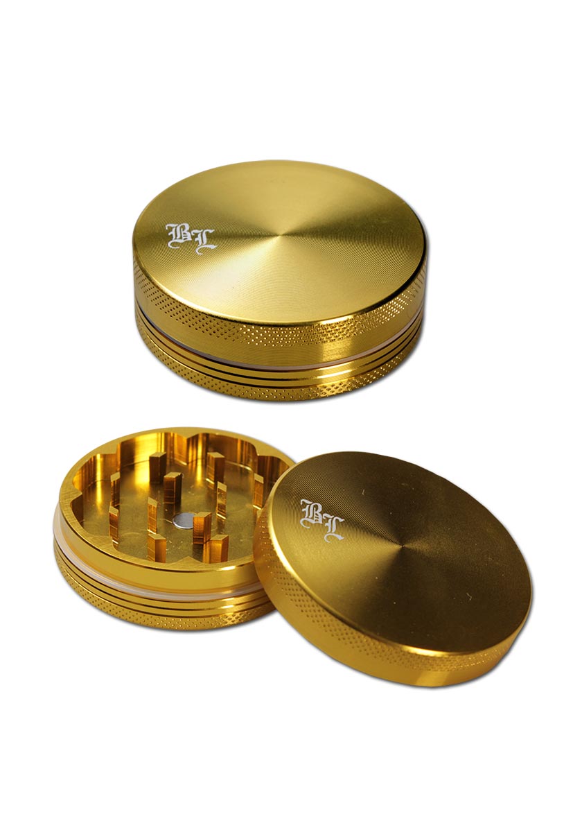 Black Leaf Alu-Grinder 2-tlg. m. Magnet