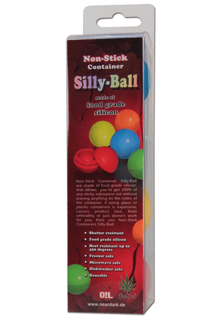 Oil Black Leaf Silly Silikon-Balls