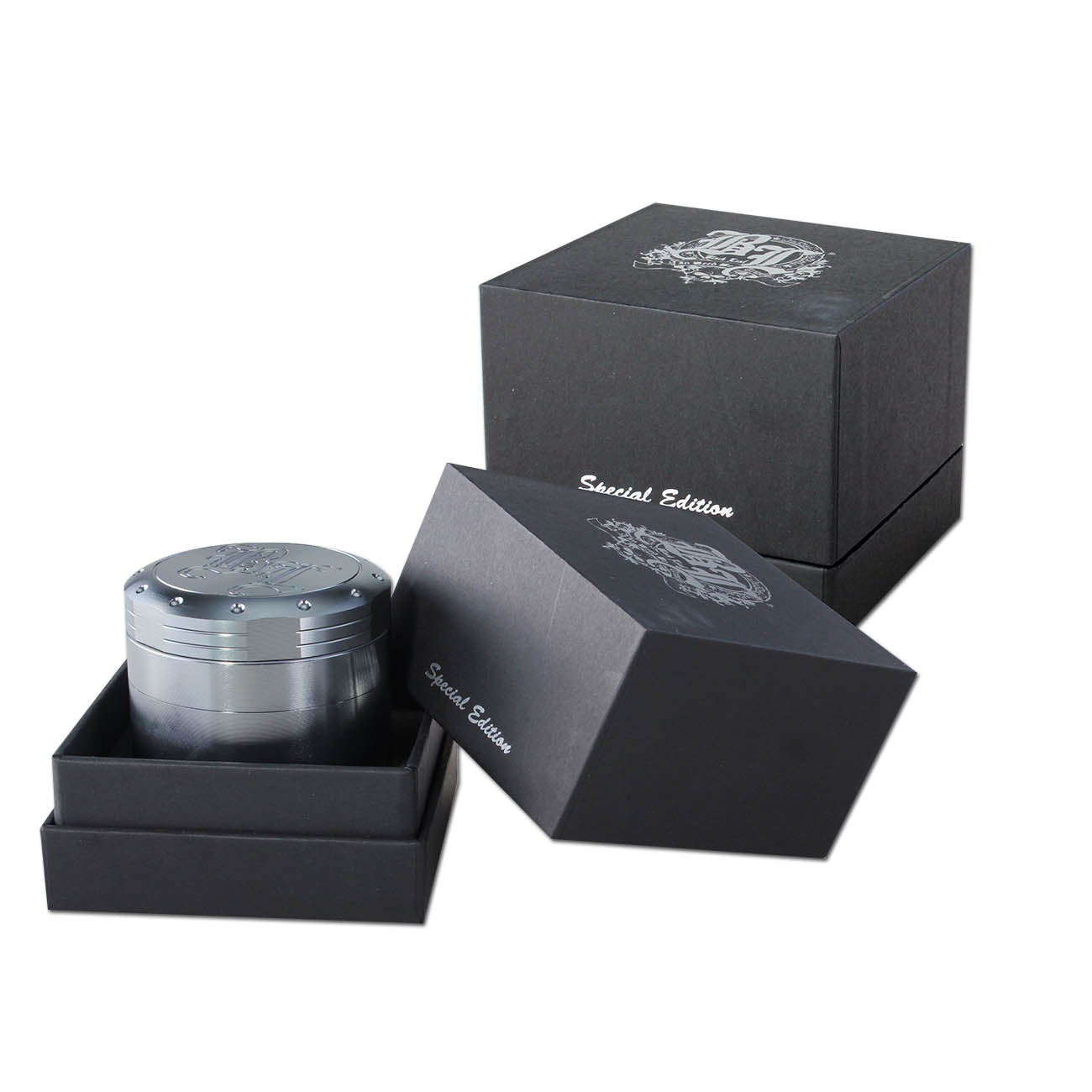 Black Leaf Deep Engraving Grinder 4-tlg.