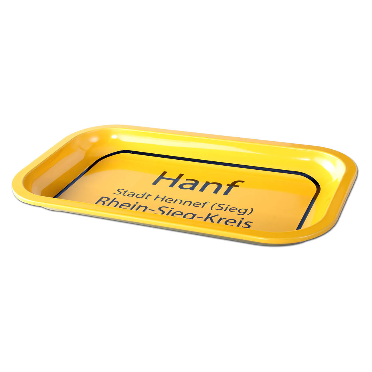 Black Leaf Rolling Tray Placement Sign HANF M