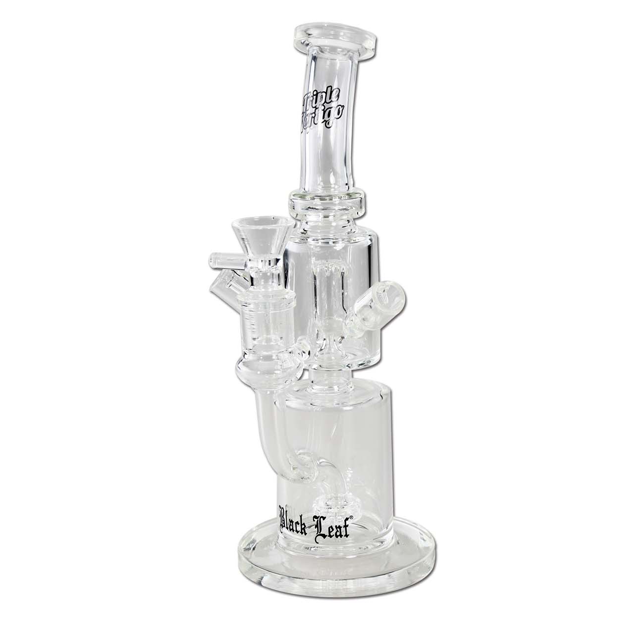 Black Leaf TRIPLE VERTIGO Bong Vantikick-System