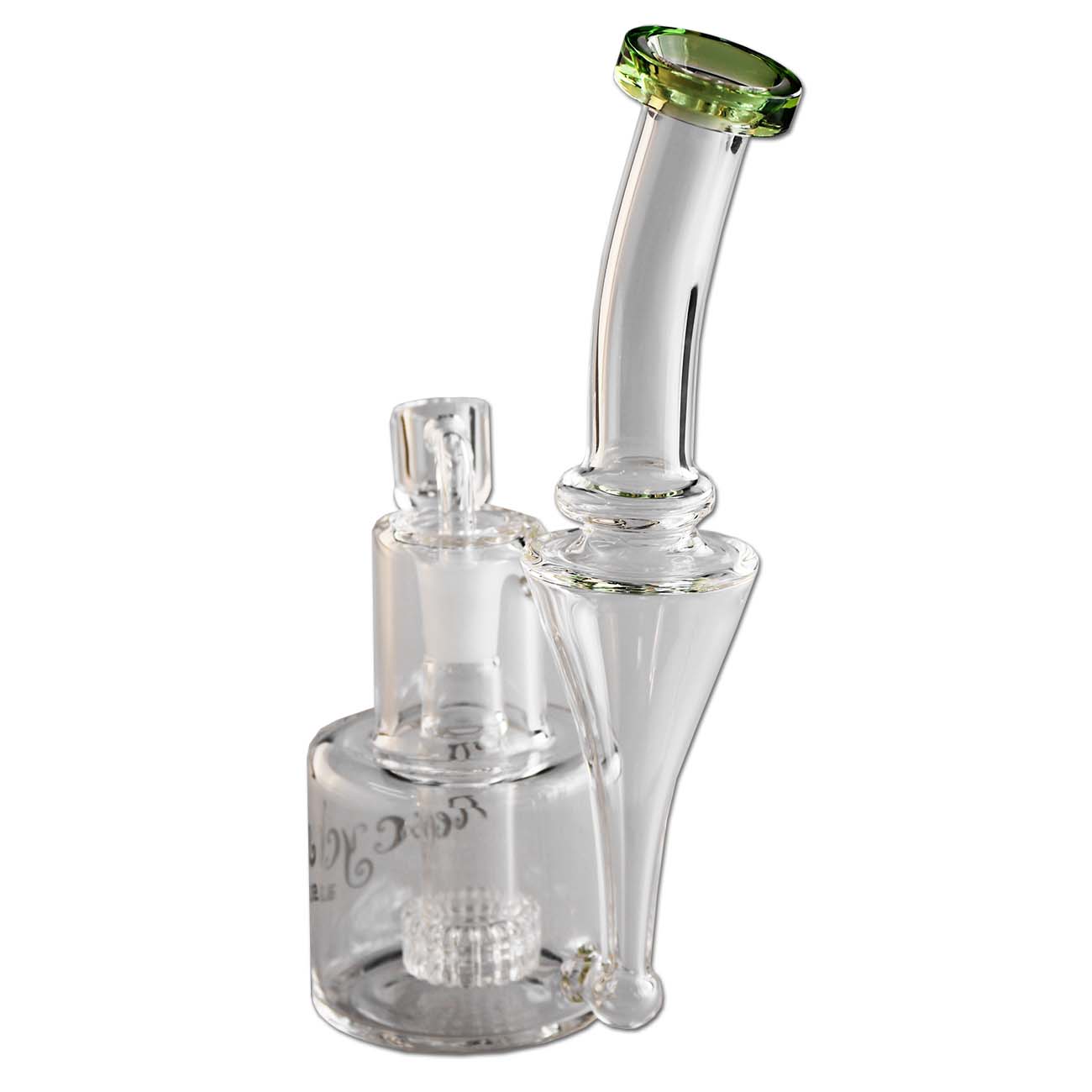 BLAZE GLASS Recycle Glasbubbler mit Perkolator