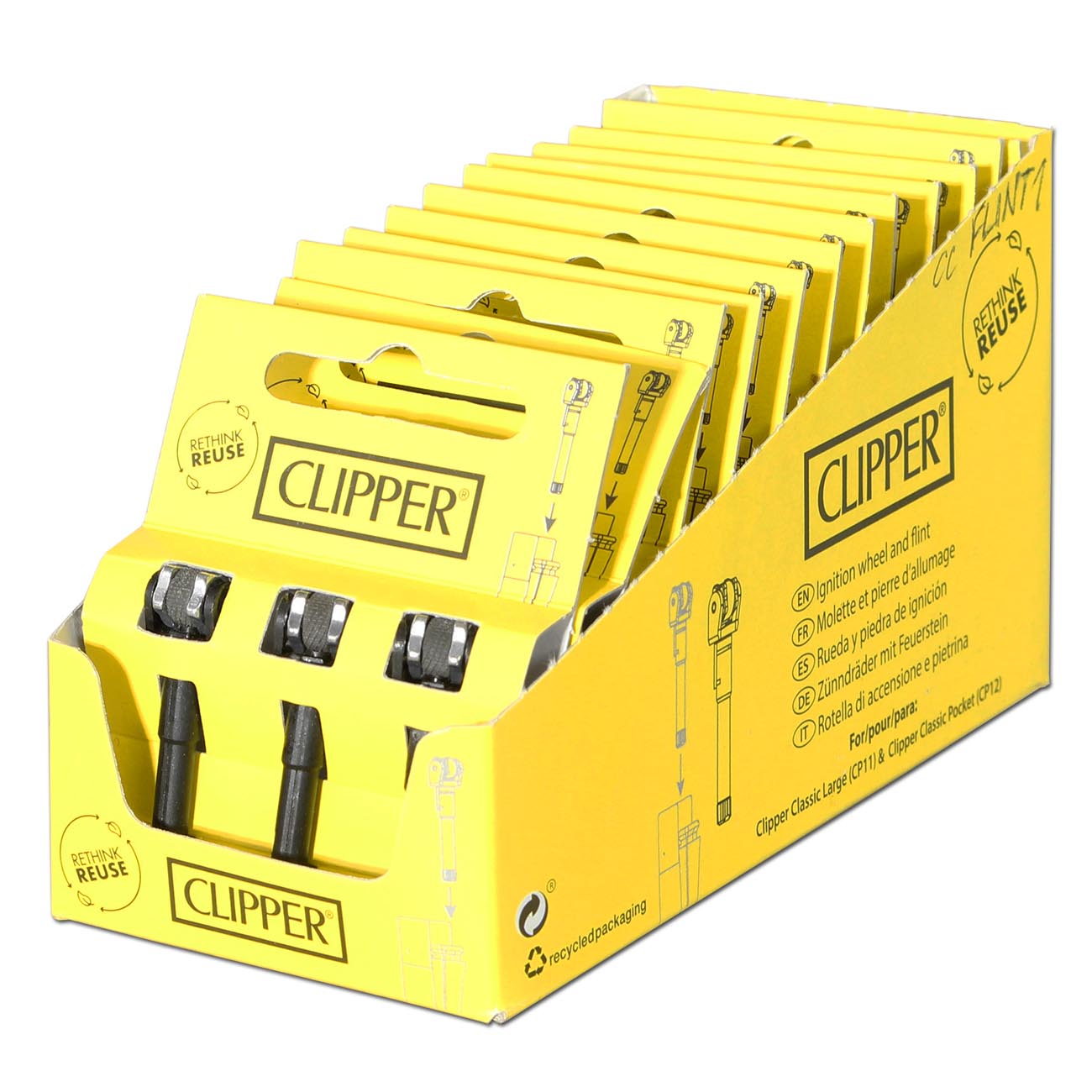 CLIPPER Flintsystem mit Kindersicherung