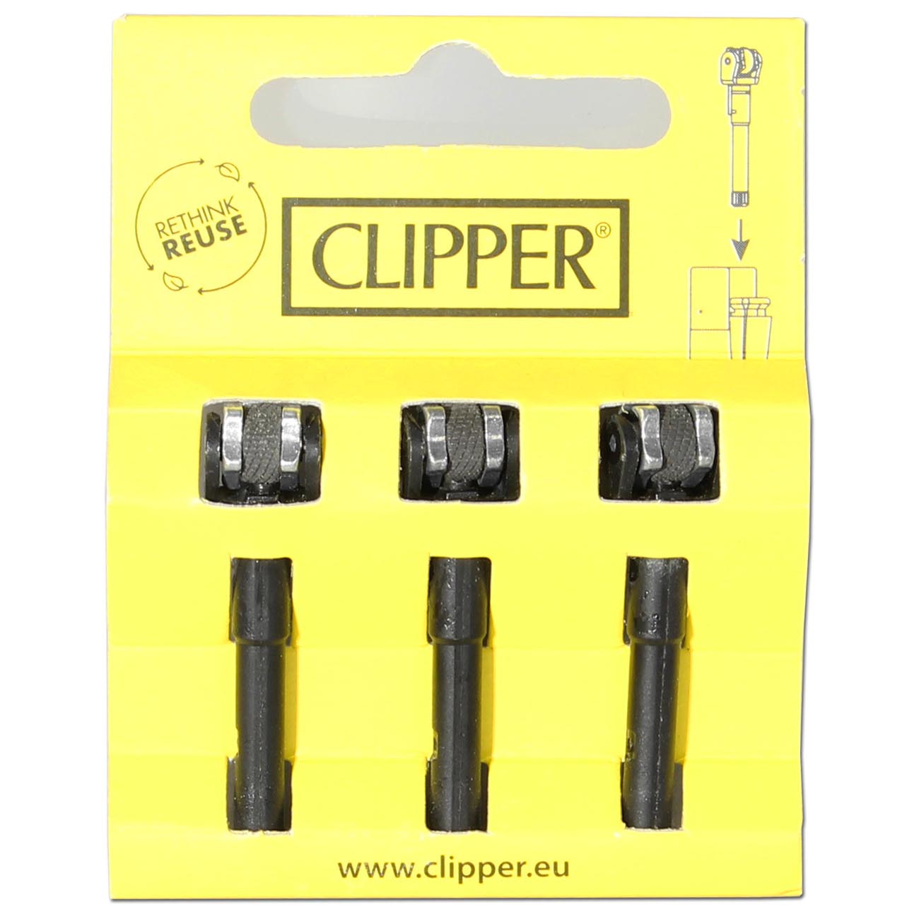 CLIPPER Flintsystem mit Kindersicherung