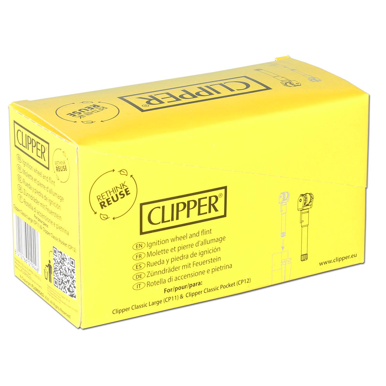 CLIPPER Flintsystem mit Kindersicherung