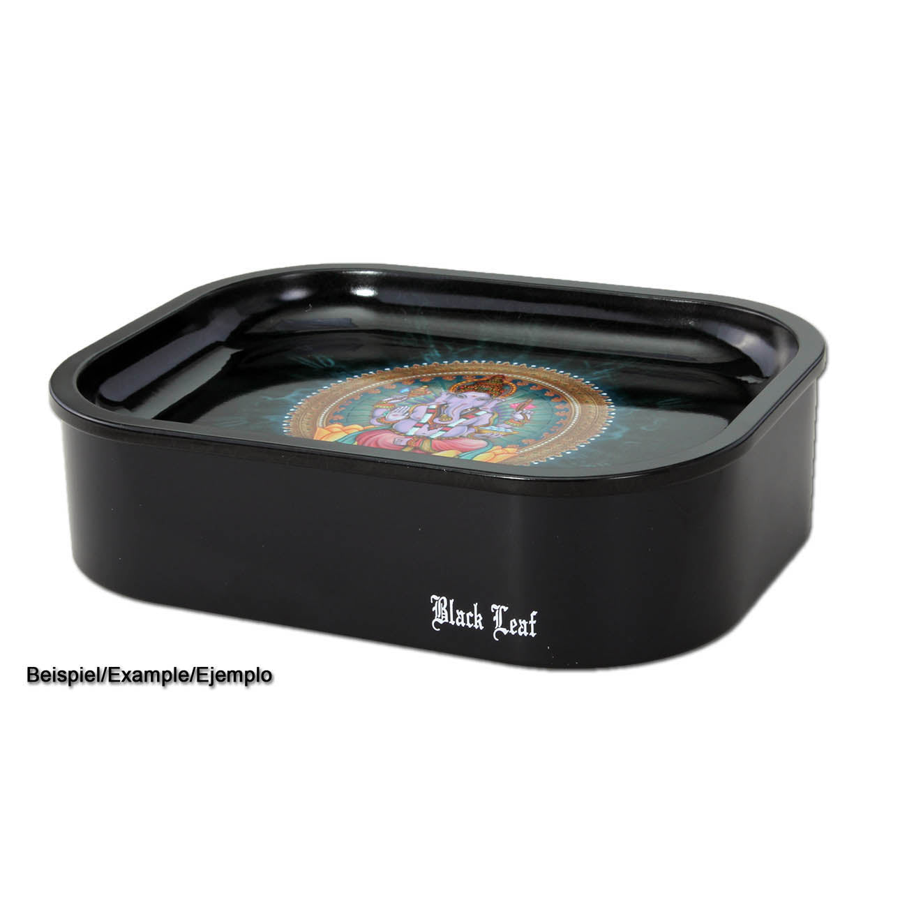 Black Leaf tin/base for rolling trays