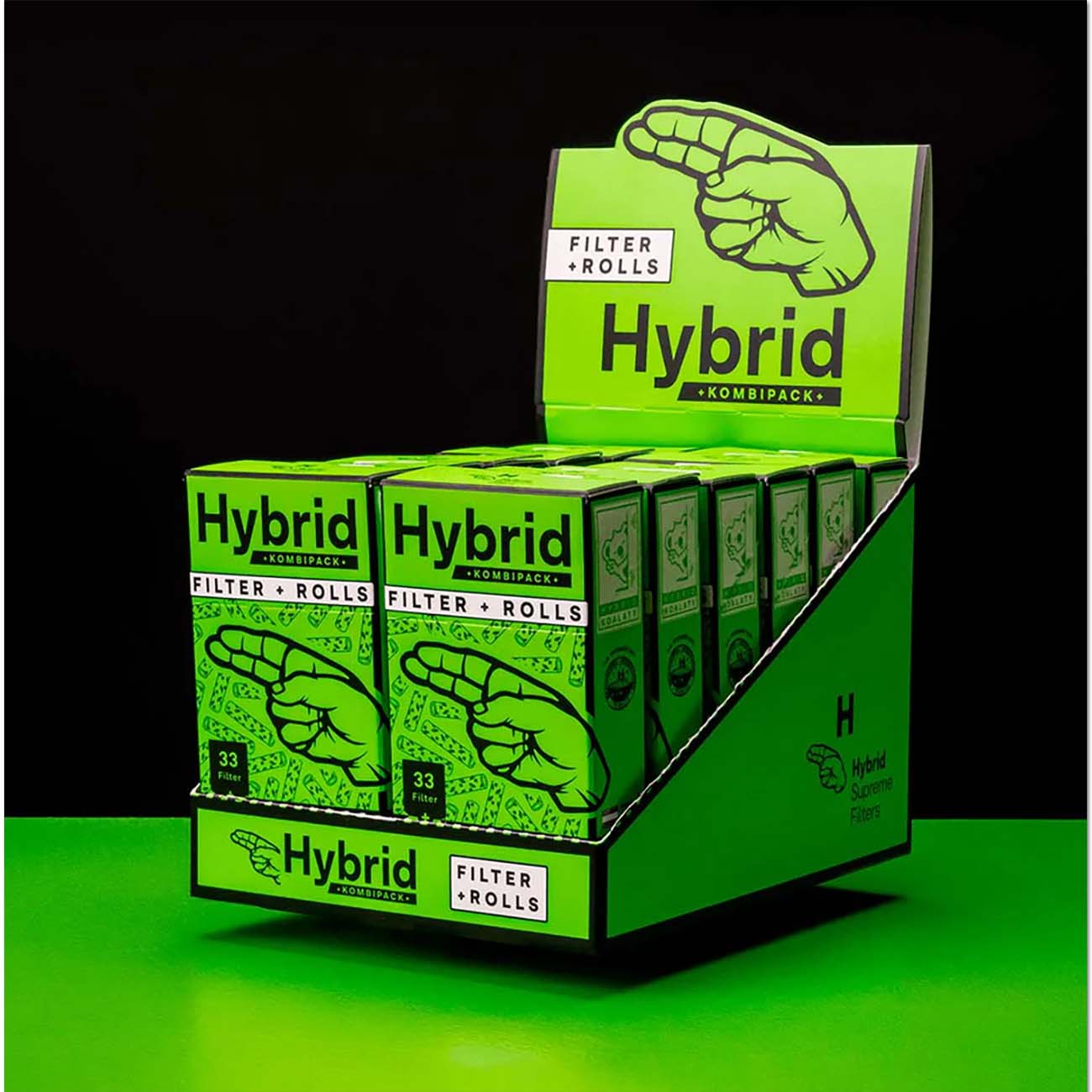 Hybrid Supreme Filters Filter + Rolls Kombipack