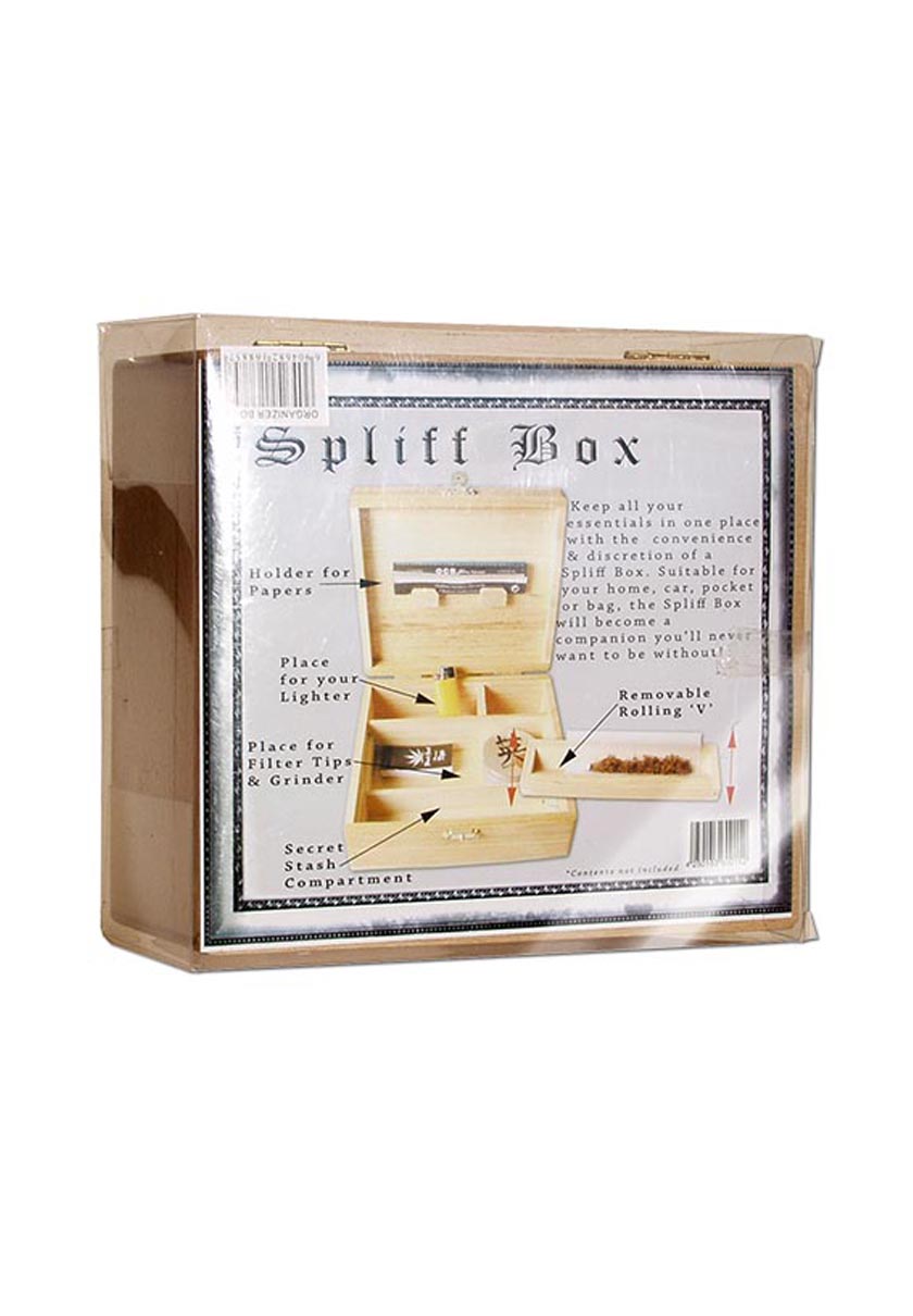 Spliff Box mit herausnehmbarer Bauunterlage