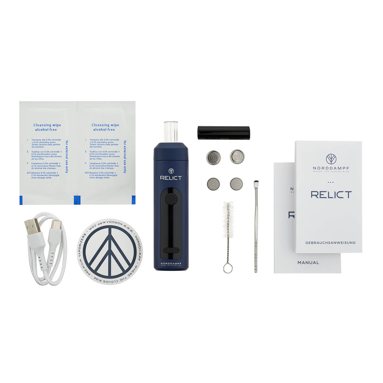 NORDDAMPF Relict Vaporizer NORDIC BLUE