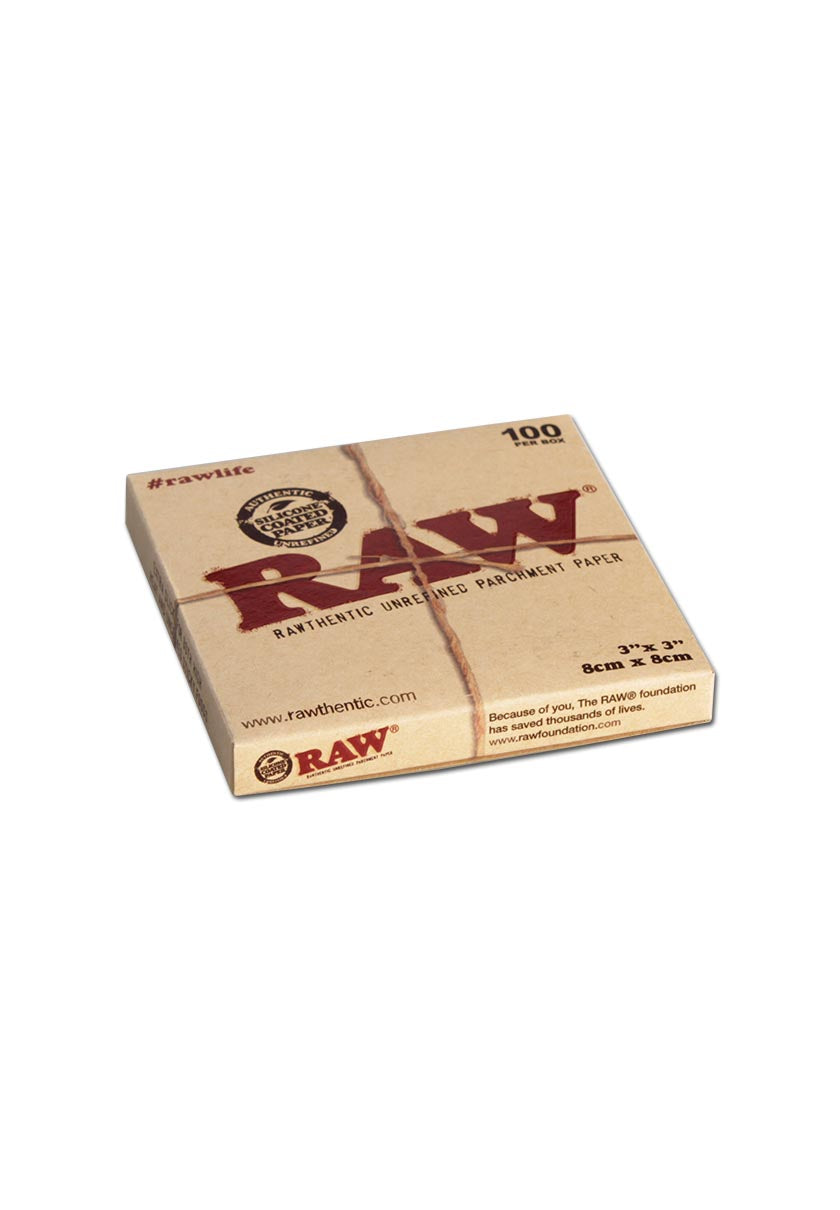 RAW Pergamentpapier für Extraktion 100/Box