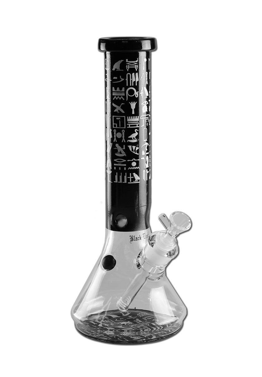 Black Leaf Hieroglyphen Kolbenbong Ice