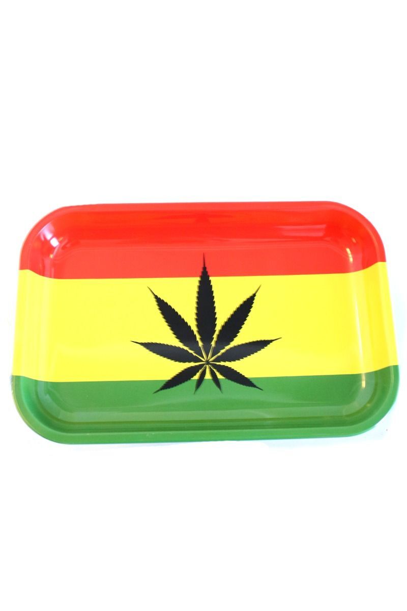 Rolling Tray Rasta rotating base metal