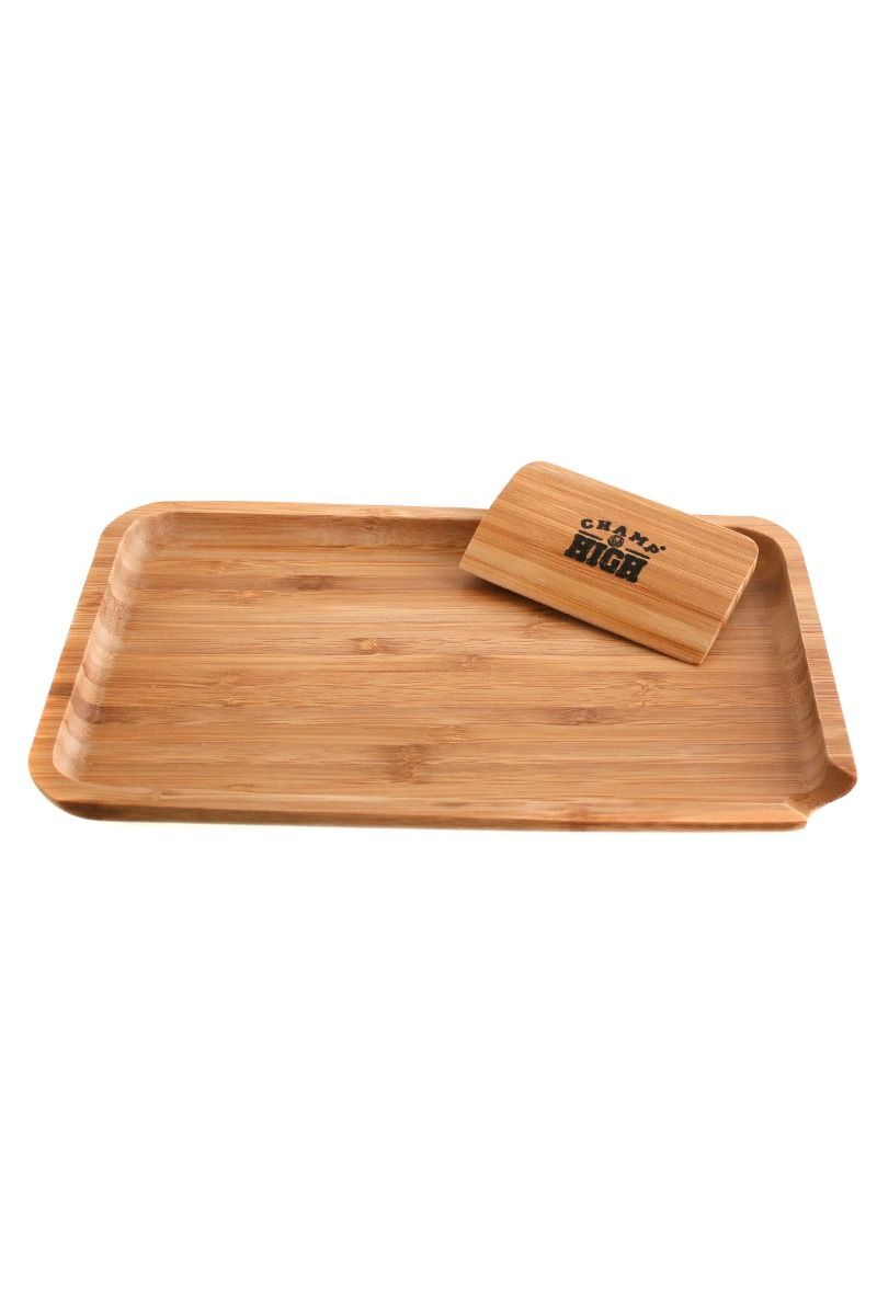 Champ High Bamboo Rolling Tray