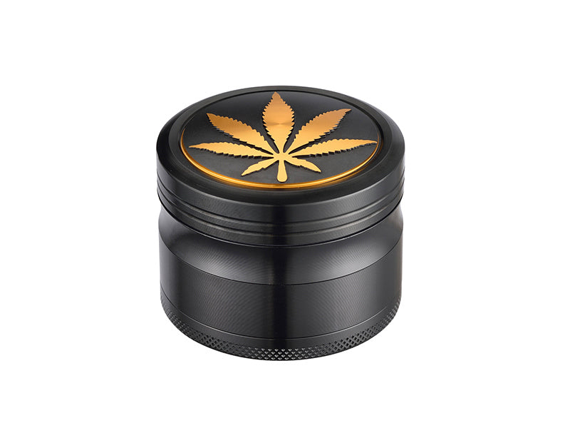 Metall-Grinder Champ High Golden Leaf 4-tlg.