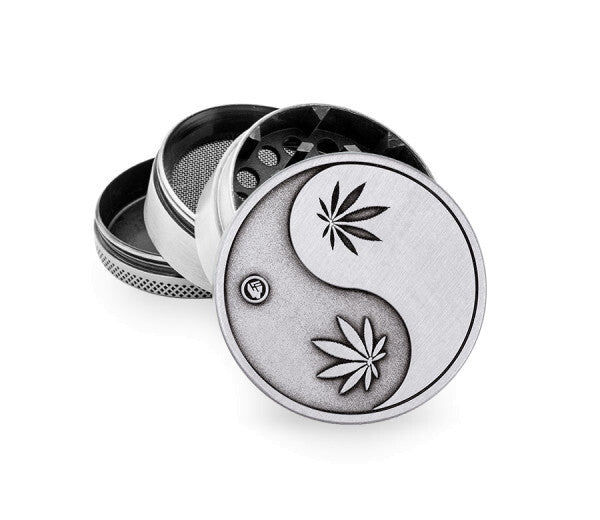 Metall-Grinder Yin Yang 4-tlg.