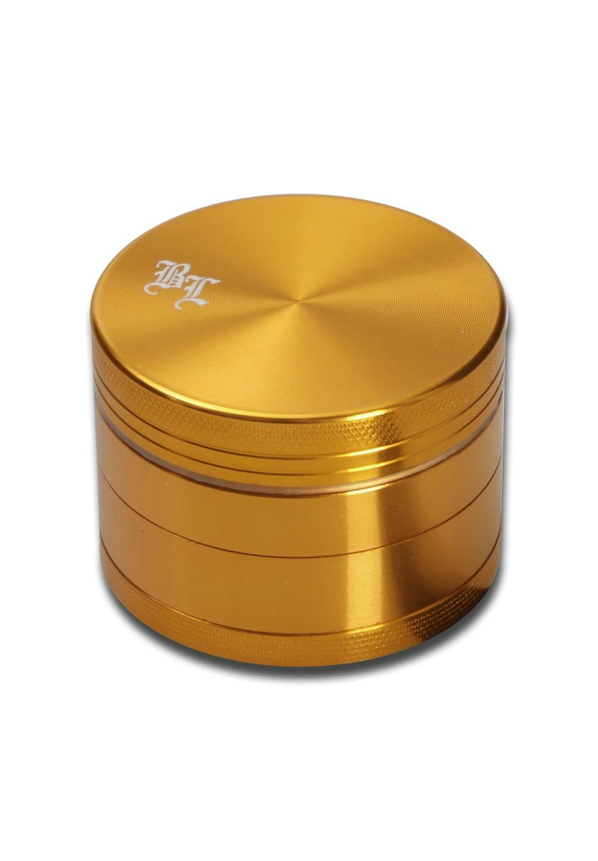 Black Leaf Aluminium Grinder 4-tlg. anodisiert