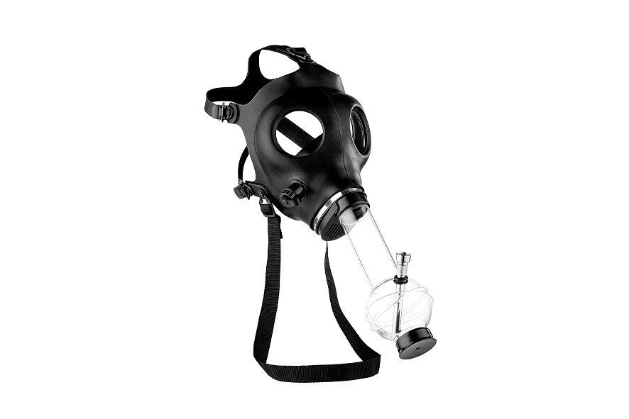 Acrylic bong mask black