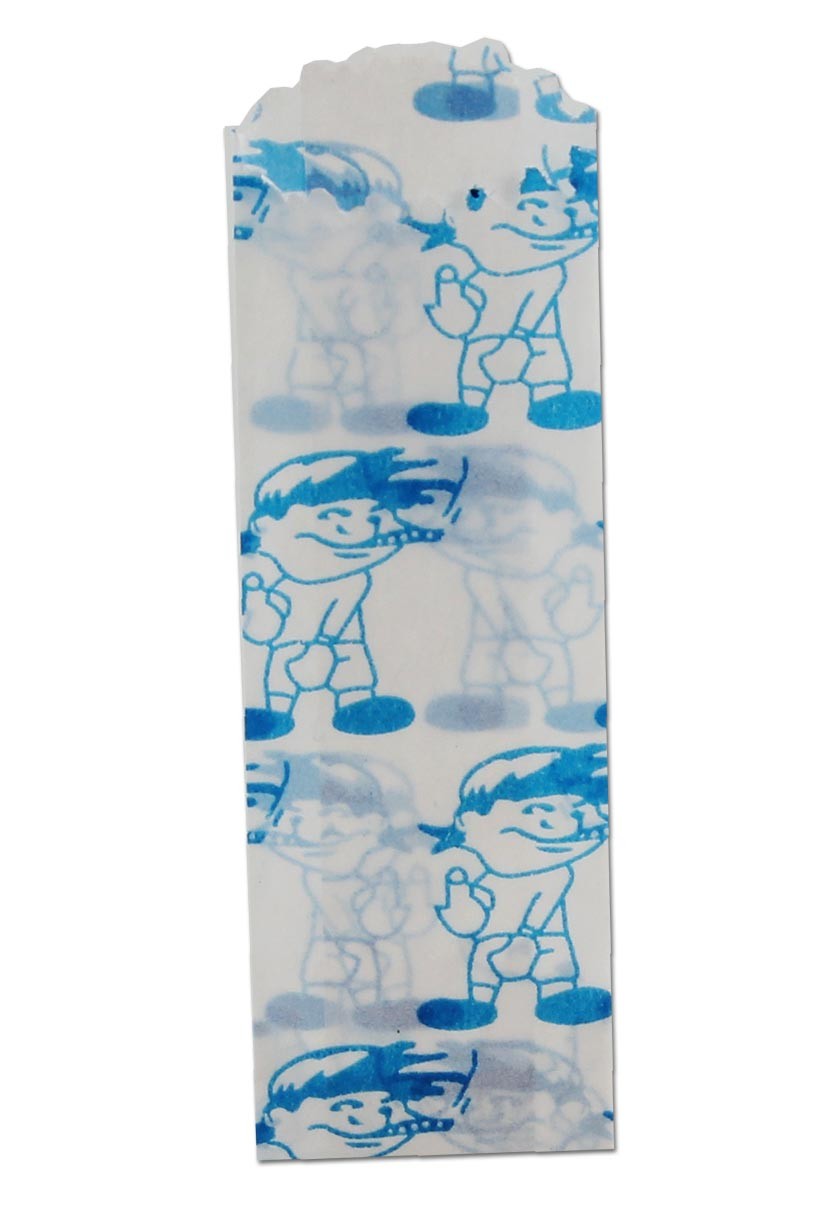 Blue Boy parchment paper bag