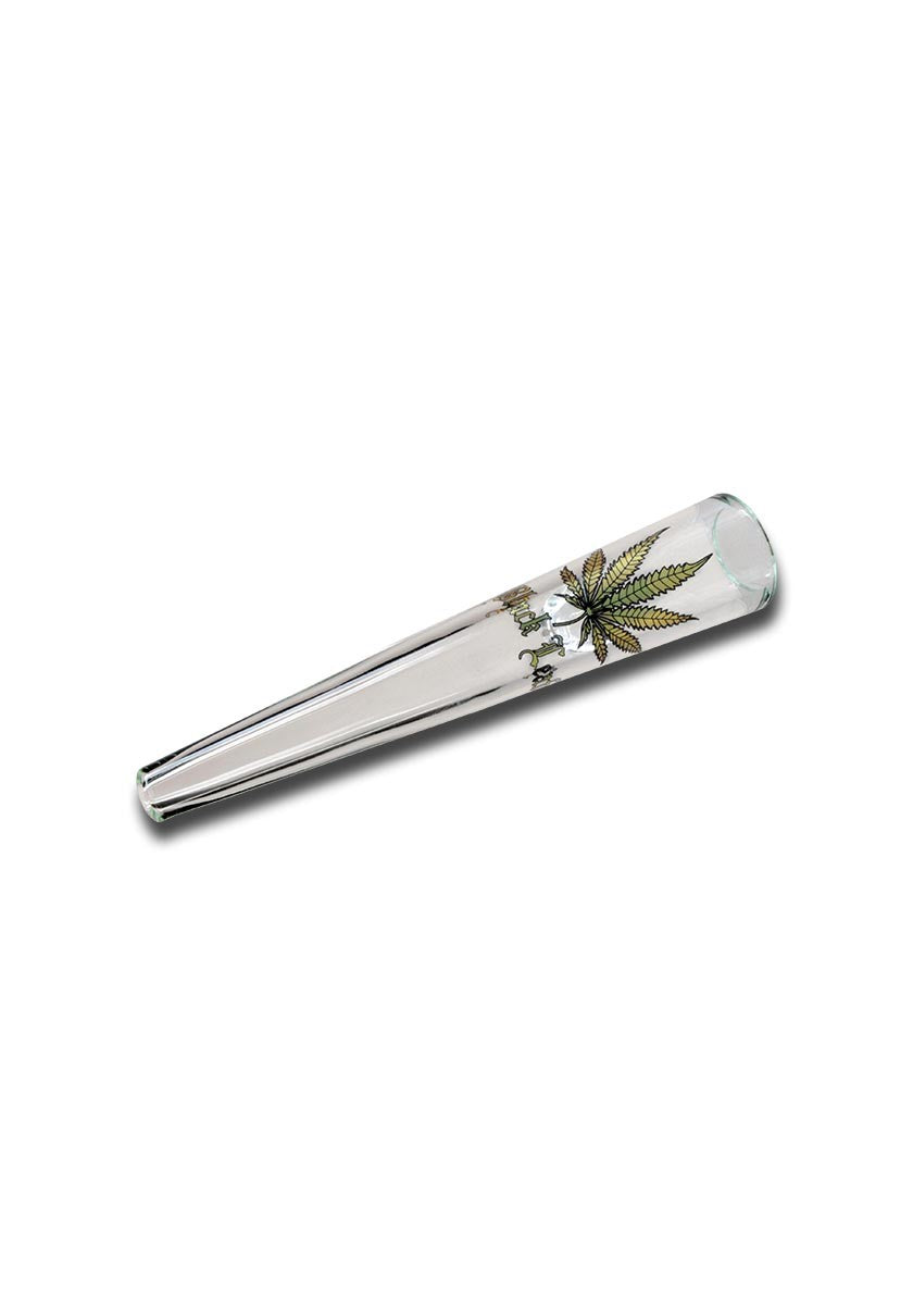 Black Leaf Glas Chillum Klar/Amber