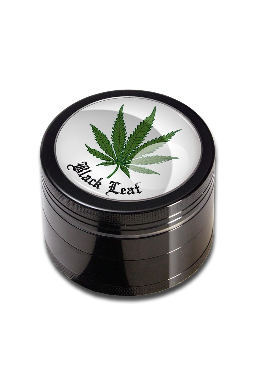 Black Leaf Grinder 4 pcs. Black Leaf