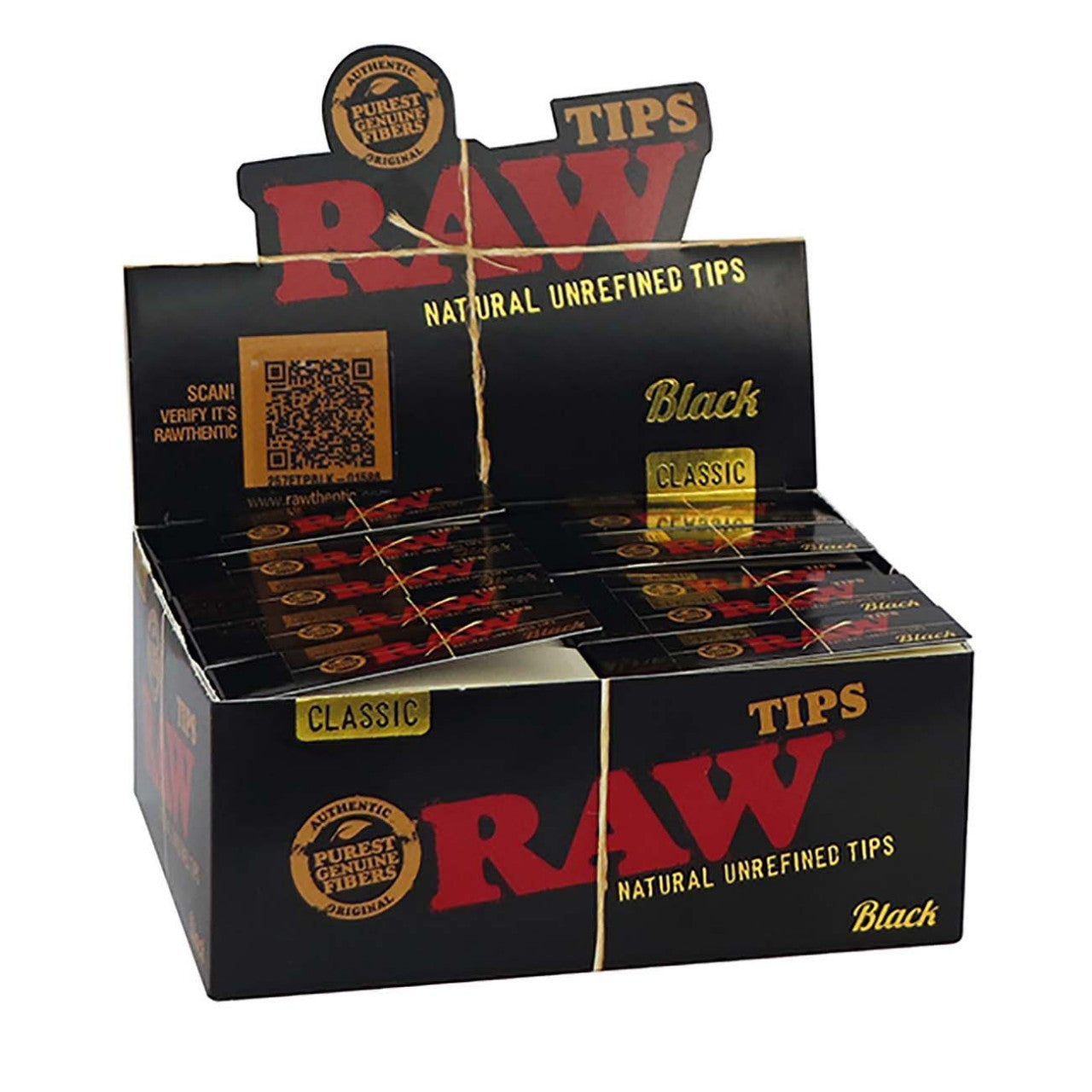 RAW Black Classic Filtertips