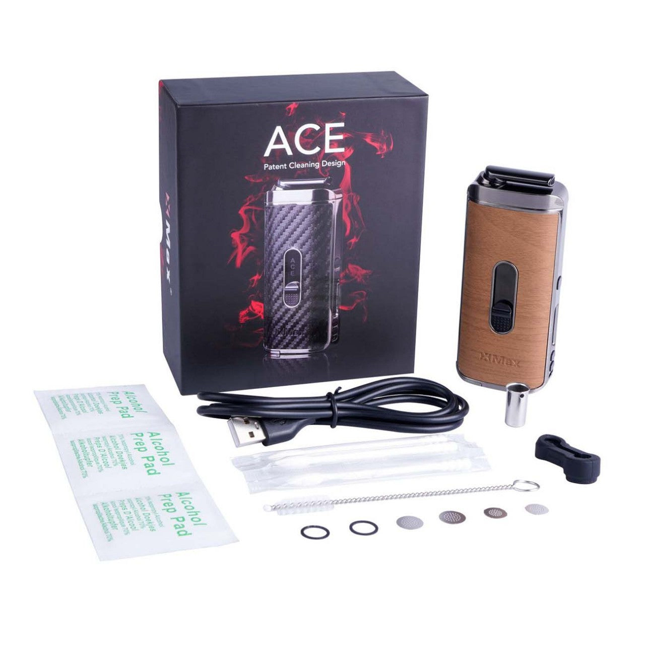 XMAX Ace vaporizer brown