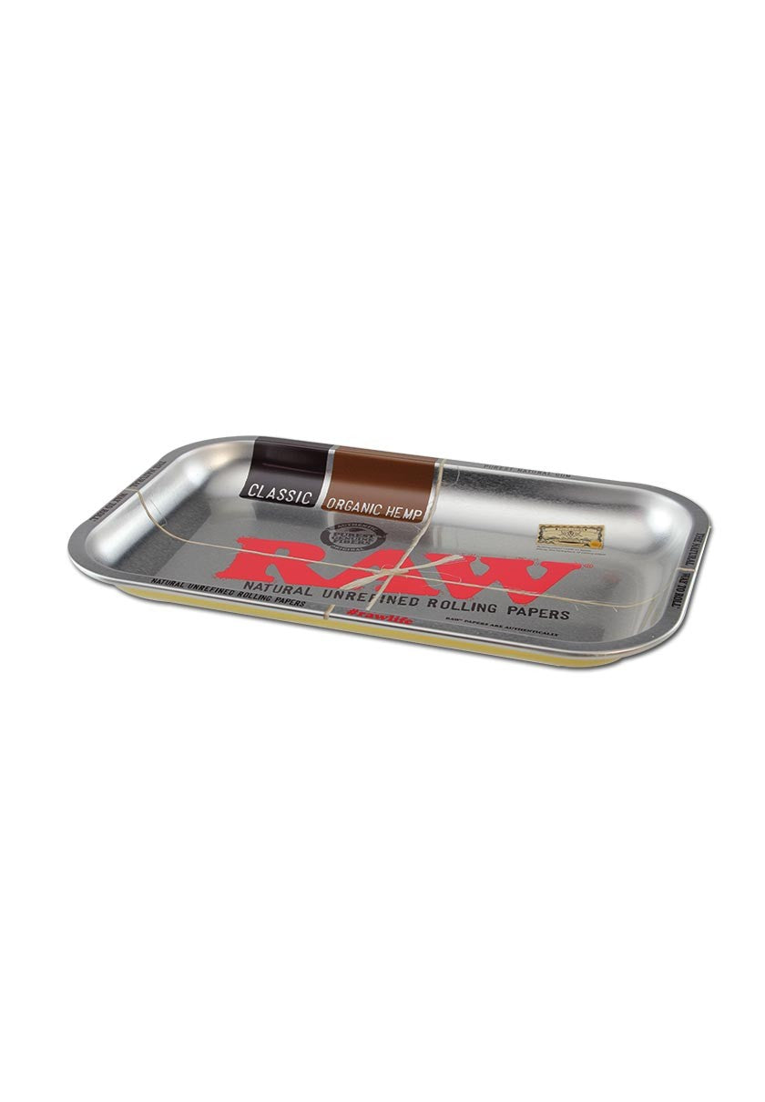 RAW Metal Rolling Tray silber