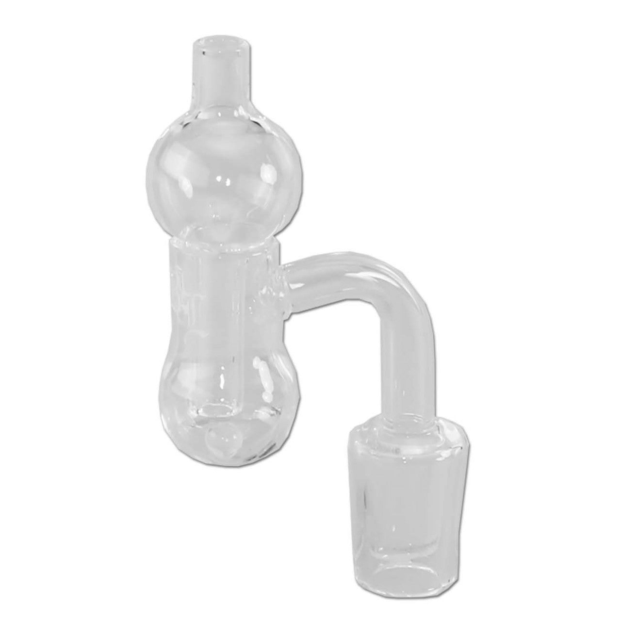 Black Leaf Quarz Banger Carb Cap + Perle