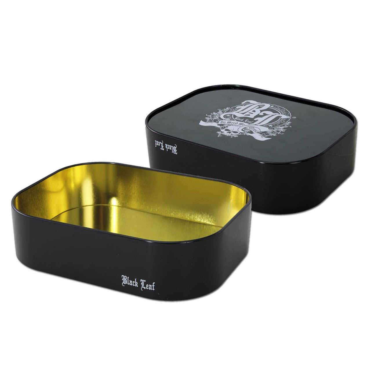 Black Leaf tin/base for rolling trays