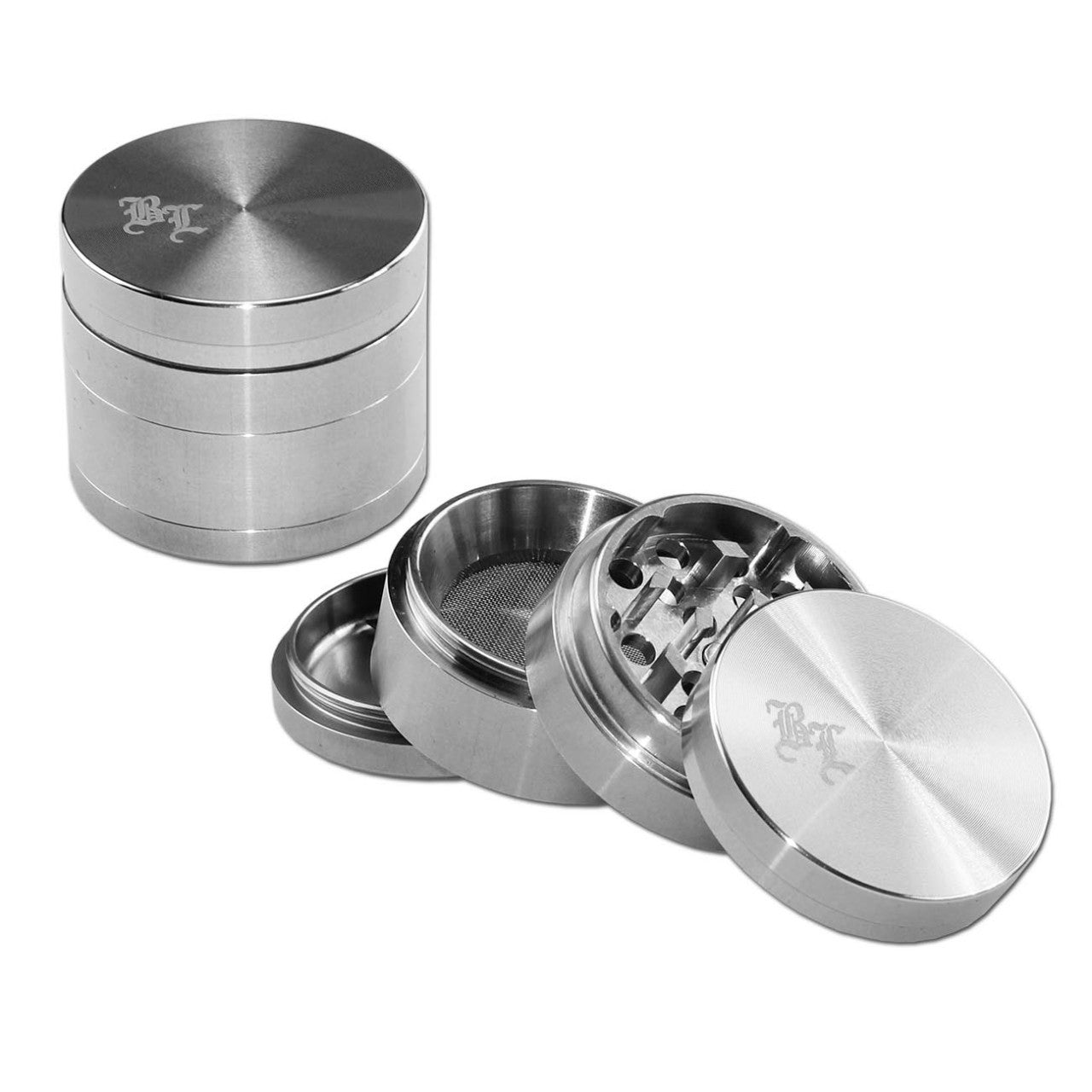 Black Leaf Edelstahl-Grinder 4-tlg.