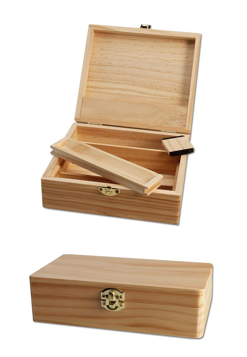 Spliff Box mit herausnehmbarer Bauunterlage