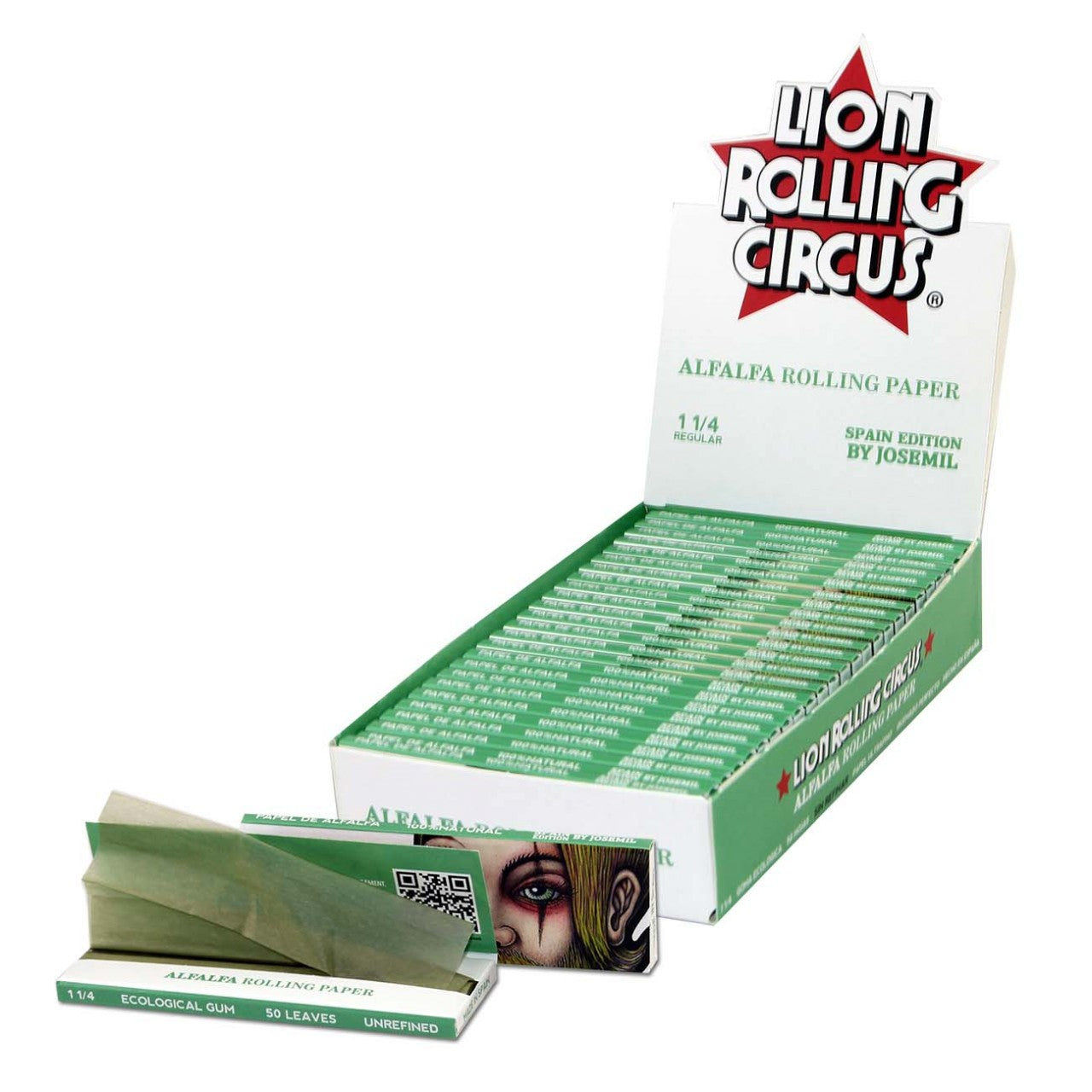 Lion Rolling Circus Alfalfa Rolling Paper 1¼