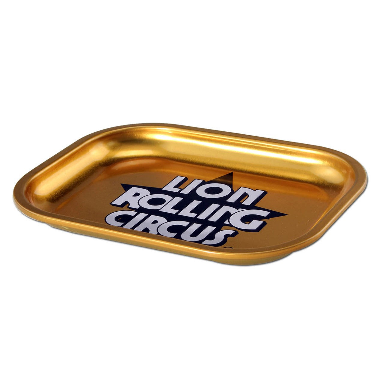 Lion Rolling Circus GOLD Rolling Tray S