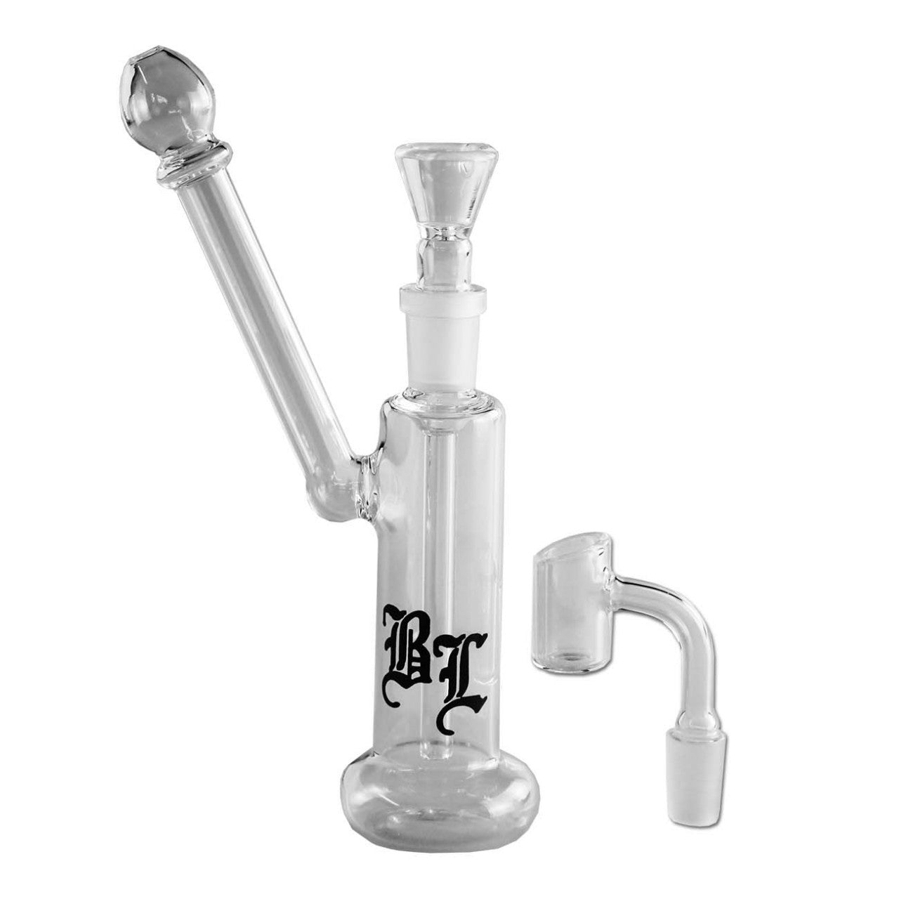 Black Leaf Mini-Bong inkl. Banger