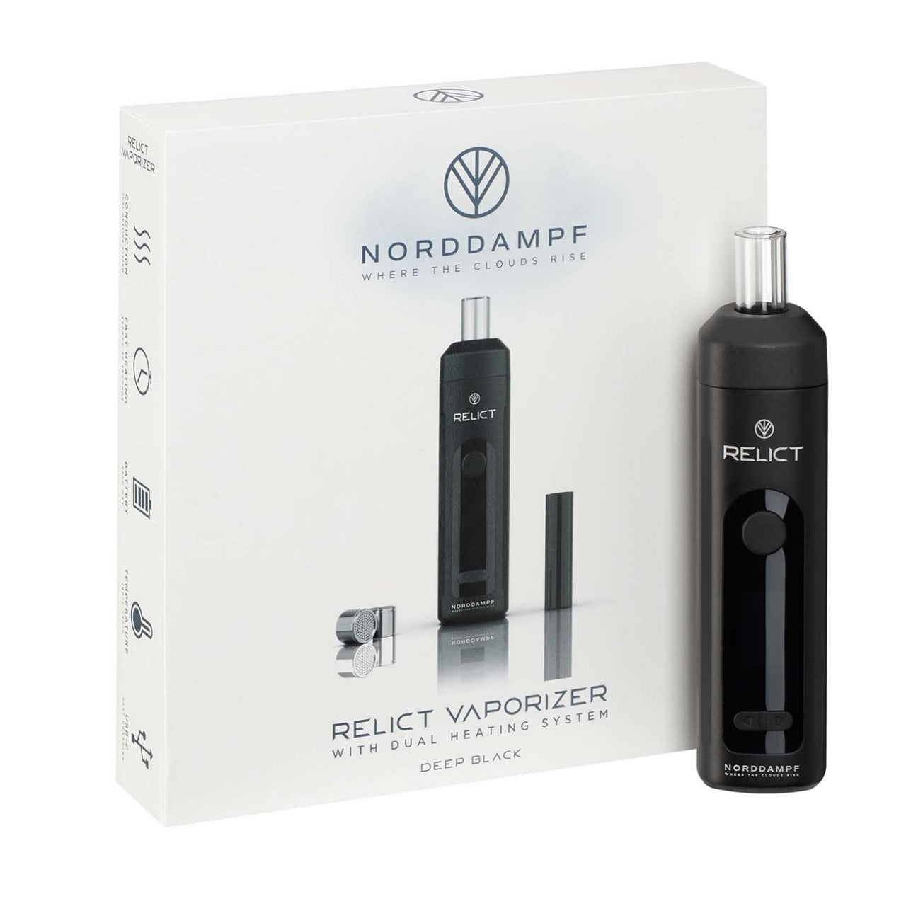 NORDDAMPF Relict Vaporizer DEEP BLACK