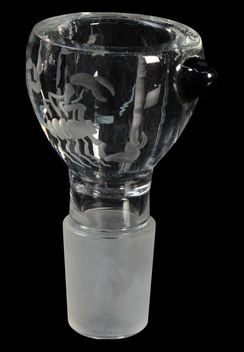 T.Toth Limited Edition Glass Head Scorpion