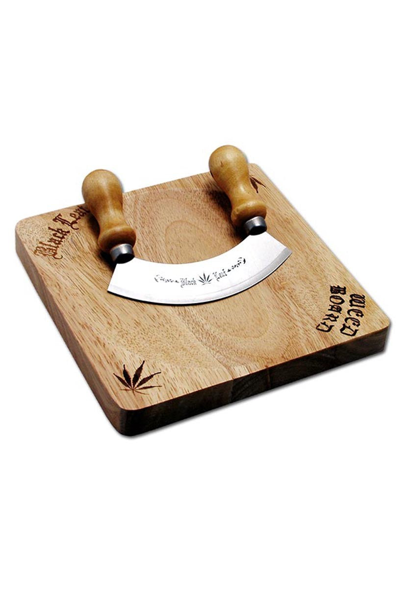 Weedboard with chopping knife