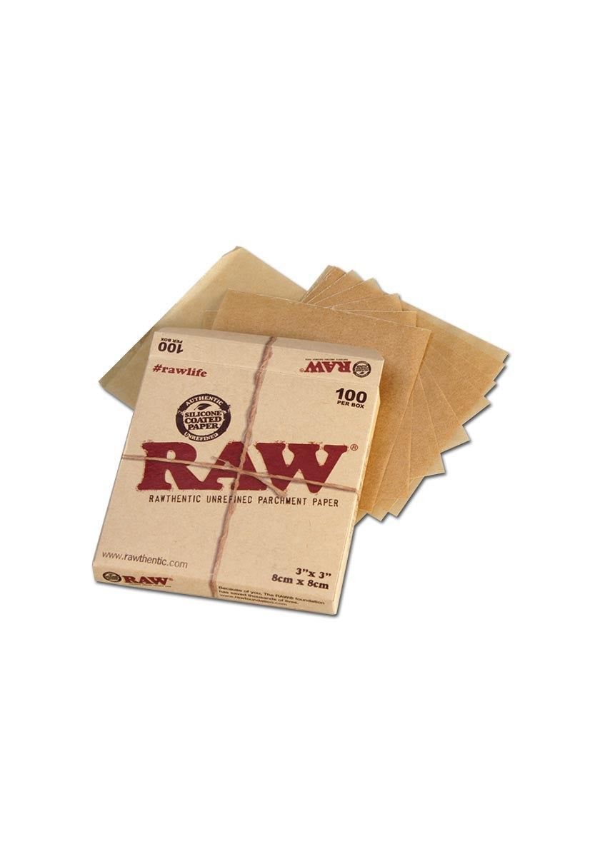 RAW Pergamentpapier für Extraktion 100/Box