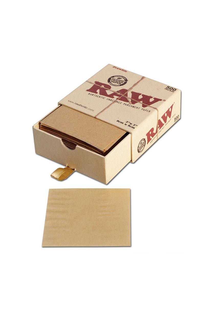 RAW Pergamentpapier für Extraktion 500/Box