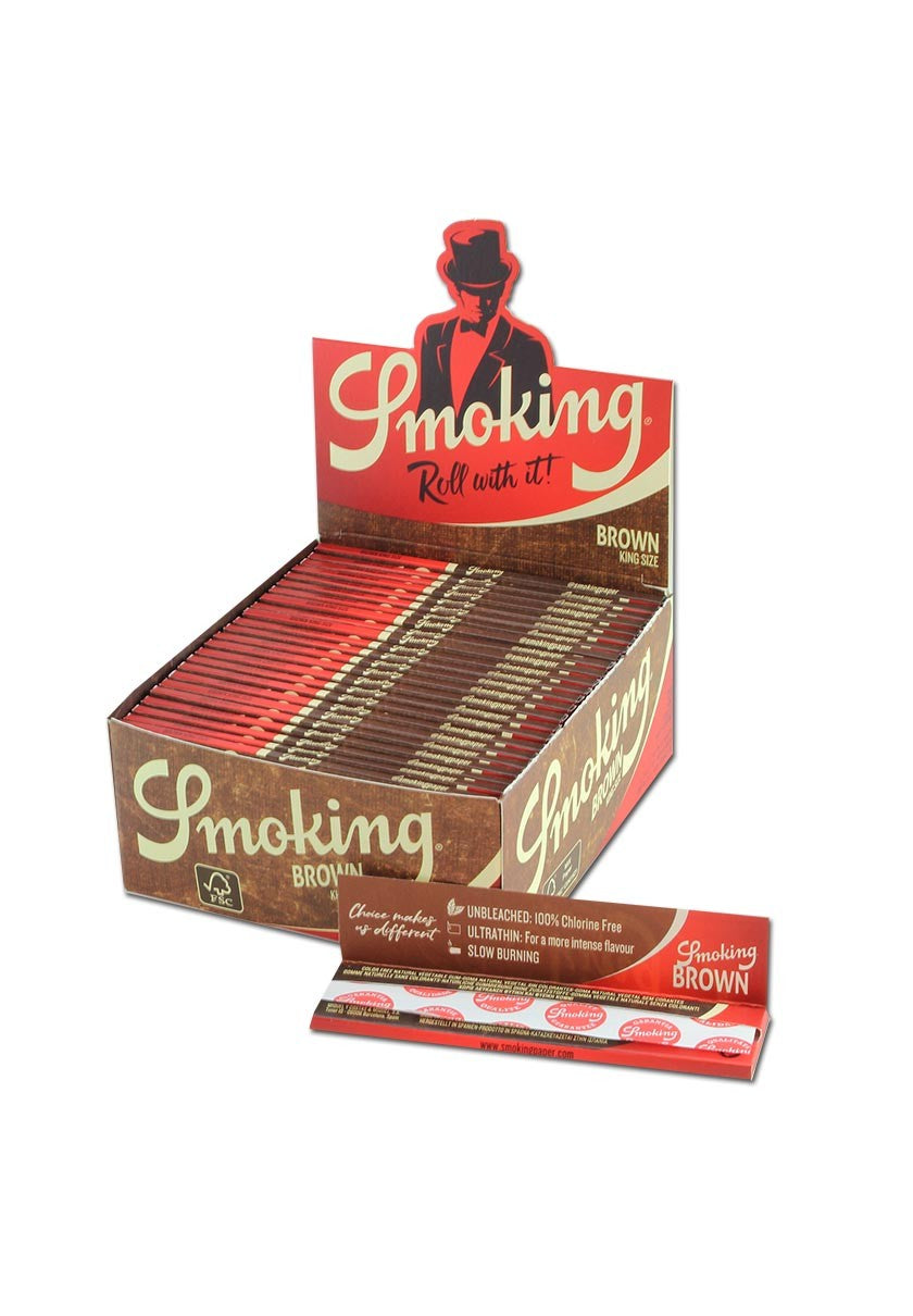 Smoking Brown Papers KS Ultra Thin ungebleicht